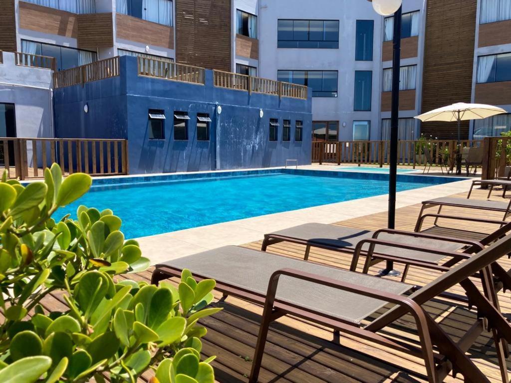 Apto Com Vista Para O Mar E O Farol - Loft 323 Laguna Exterior foto